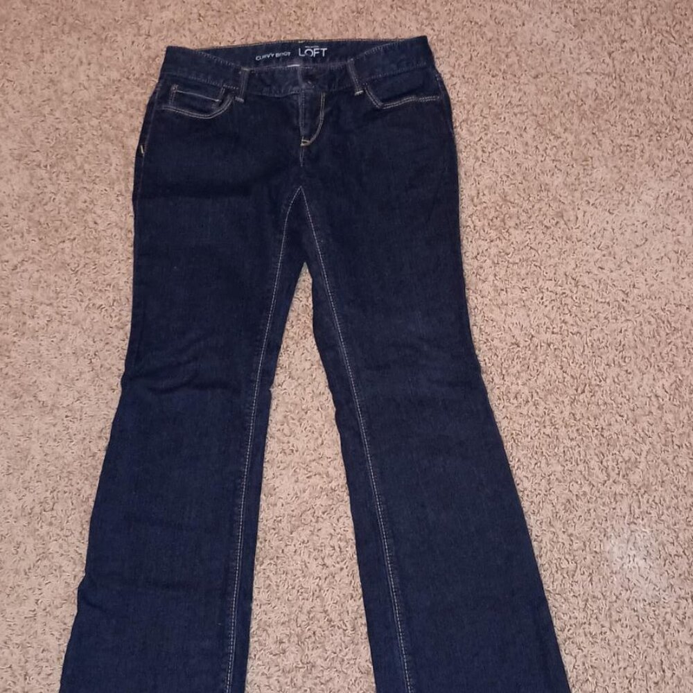 Ann Taylor Loft Curvy Fit Jeans - Size 4 New Without Tags!